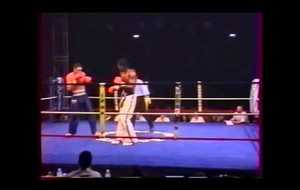 Championnat du monde kick boxing 1992 Battesti contre Harris