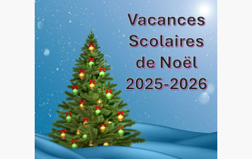 /!\ CLUB FERMÉ PENDANT LES VACANCES SCOLAIRES DE NOEL