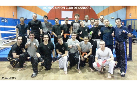 COURS DE KICK-BOXING DU JEUDI 29 JANVIER ENCADRE PAR NIZAR GALLAS