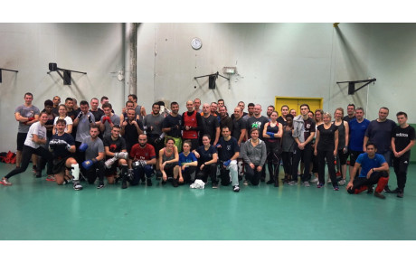 ENTRAINEMENT COMMUN CLUB BOXE FRANCAISE