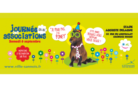 JOURNEE DES ASSOCIATIONS LE SAMEDI 6 SEPTEMBRE 2025 !