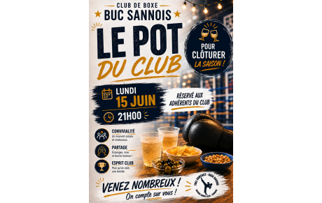POT DU CLUB DE FIN DE SAISON 2025-2026