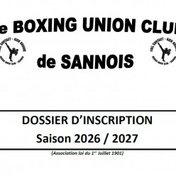 /!\ DOSSIER D'INSCRIPTION SAISON 2026-2027 !